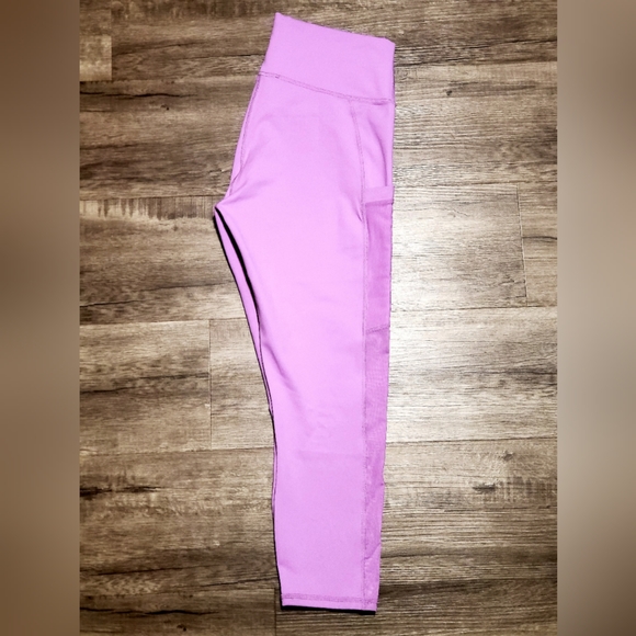 NWT- Fabletics POWERHOLD LEGGINGS Lavender - Picture 2 of 5